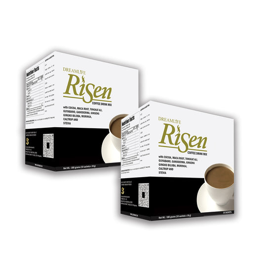 2 BOX RISEN COFFEE ( 20 sachets )