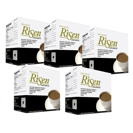 TEN BOX RISEN COFFEE ( 100 sachets )