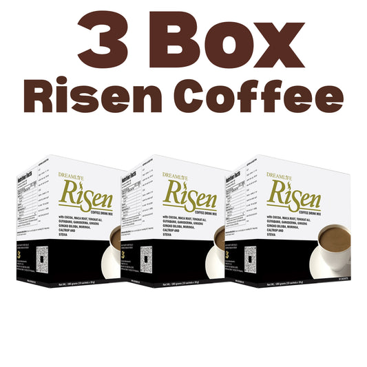 3 BOX RISEN COFFEE ( 30 sachets )