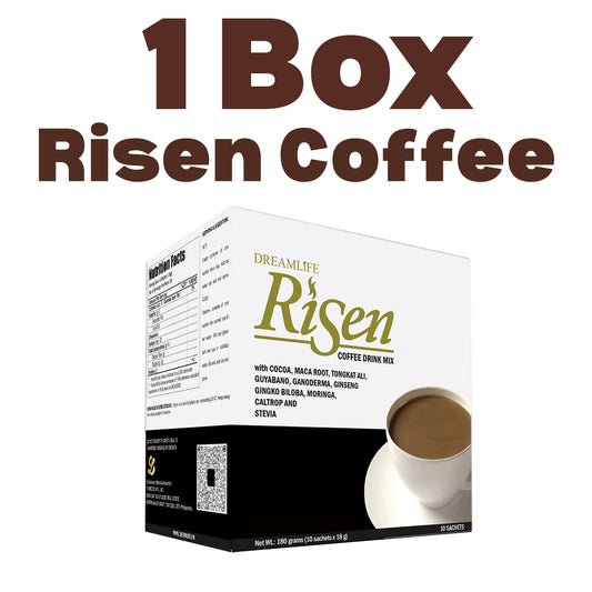 1 BOX RISEN COFFEE ( 10 sachets )